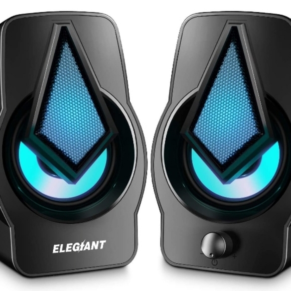 Elegiant 2.0 USB Computer Speakers 10w Stero Sound - Picture 7 of 7